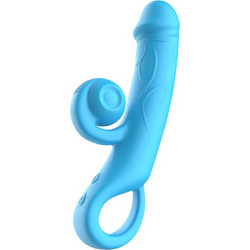 Clit Stimulator & G-spot Rabbit Vibrator Blue