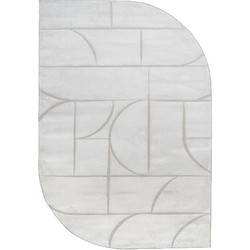 Χαλί Διαδρόμου (80x150) Ezzo Forma E460A2A Light Grey