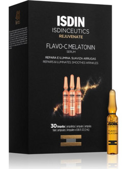 Isdin Isdinceutics Flavo-C Melatonin Αντιγηραντικό Serum Προσώπου για Ανάπλαση με Βιταμίνη C 30x2ml