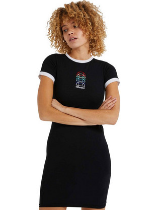 Ellesse Mini Καλοκαιρινό Αθλητικό Φόρεμα Μαύρο SGI11080-011