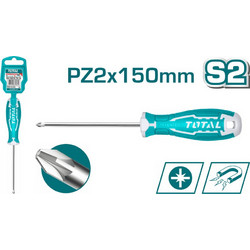 TOTAL ΚΑΤΣΑΒΙΔΙ ΜΑΓΝΗΤΙΚΟ ΣΤΑΥΡΟΥ PZ2 Χ 150mm (THT26PZ2150)