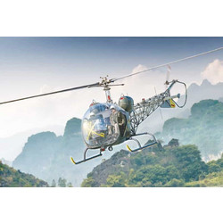 Italeri BELL OH - 13S Sioux Συναρμολογούμενο Πλαστικό Μοντέλο Ελικοπτέρου 1:48