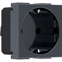 MODYS ΠΡΙΖΑ ΣΟΥΚΟ ΑΝΘΡΑΚΙ 2 ΣΤ. 2P+E 16A 250VAC IP20 ACA - 10101312420