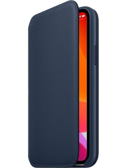 Θήκη Γνήσια Apple Δερμάτινη ΠΟΡΤΟΦΟΛΙ για iPhone 11 PRO 5.8 - Deep Sea ΜΠΛΕ - MY1L2ZMA