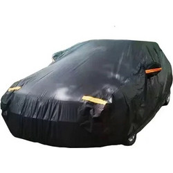 Αδιάβροχη Κουκούλα Αυτοκινήτου XXL 580x175x120cm CARSUN C1818 -Μαύρο