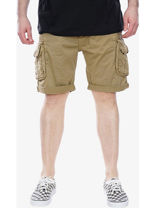 Alpha Industries Ανδρική Βερμούδα Cargo Μπεζ 176203-13