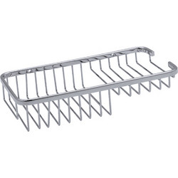 Σπογγοθήκη - Μπουκαλοθήκη 27x13x5,5cm Χρωμέ Inox Interflex 185133
