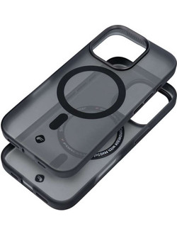 Forcell F-Protect Levels - Ανθεκτική Θήκη (Military Grade) με Υποστήριξη MagSafe για Apple iPhone 16 Plus σε Μαύρο Χρώμα