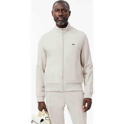 Lacoste Ανδρική Ζακέτα Φούτερ με Φερμουάρ Λευκή 3SH1457-70V