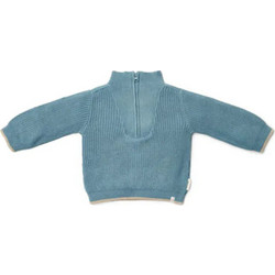 LITTLE DUTCH. Πλεκτό πουλόβερ Stone Blue