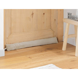 Αεροστόπ Πόρτας Flanela Douceur d'interieur με διαστάσεις 80x10cm - Beige 1612763