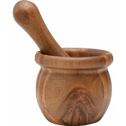 Estia Γουδί από Ξύλο 14cm Κωδ: 01-24963