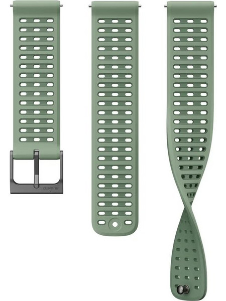 Suunto 22mm Athletic 9 Silicone Strap Sage Green