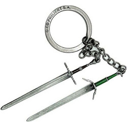 Good Loot The Witcher III Geralt Two Swords Keychain