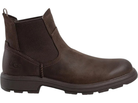 UGG Biltmore Ανδρικά Chelsea Μποτάκια Suede Καφέ Αδιάβροχα 1103789-STT