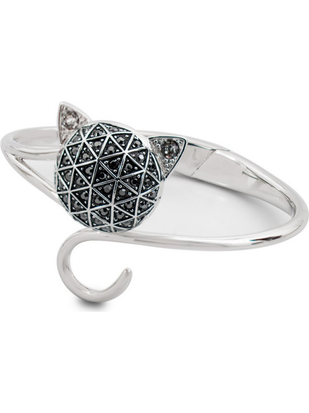 Karl Lagerfeld Γυναικείο Δαχτυλίδι από Ατσάλι Ασημί με Swarovski 5448286