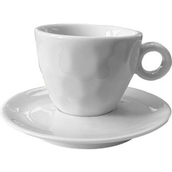 Φλυτζάνι Espresso Rock Λευκό 70ml (6τεμ.)