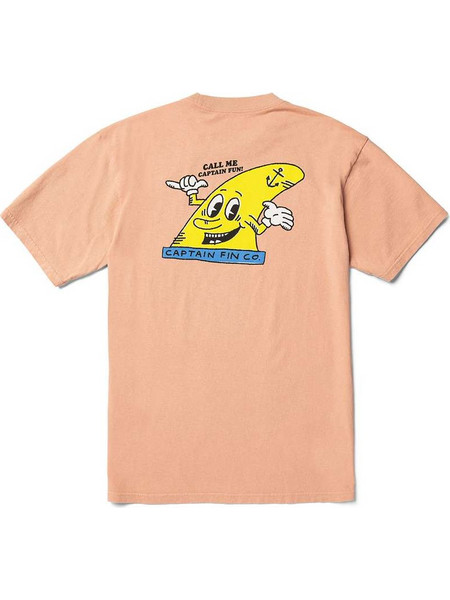 Captain Fin Captain Fun T-Shirt Ανδρικό - Clay Orange (21A3512408-CYO)