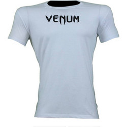 T-SHIRT VENUM Λευκό Με Μαύρο Logo 21047 (H&S)
