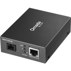 TRANSCEIVER RJ45-F/O SC Gigabit inglemode 20km WDM-B (bidir)