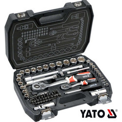 Yato YT-38782 Σετ καστάνιες και καρυδάκια 1/2 , 1/4 72τεμ