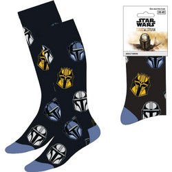 Cerda Star Wars The Mandalorian Ανδρικές Κάλτσες Μαύρες
