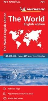 World - Michelin National map 701