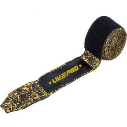Επίδεσμος Καρπού Hand Wraps (Μαύρο/Κίτρινο) LivePro (B-8605YL)