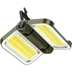 Hoco DL22 Πολυλειτουργική Ηλιακή LED Λάμπα Camping - Μαύρη