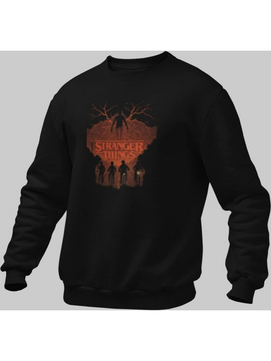 Stranger Things Night Riders Παιδικό Φούτερ - BLACK