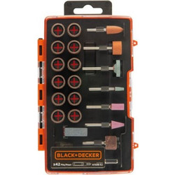 Black & Decker Σετ Εξαρτημάτων Πολυεργαλείου 42 τεμαχίων A7236-XJ