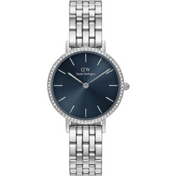 Daniel Wellington Petite Lumine Γυναικείο Ρολόι με Ασημί Μεταλλικό Μπρασελέ DW00100664