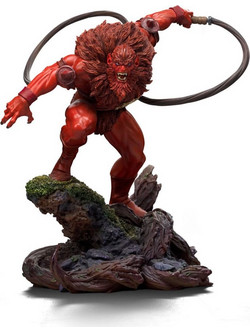 Iron Studios Masters of the Universe Art Scale 1/10 Red Beast Man Exclusive 2024 23cm