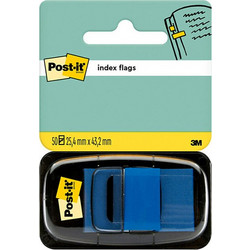 Σελιδοδείκτες 3M Post-it 25,4 x 43,2 mm Blue (50 καρτέλες)