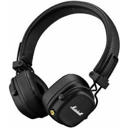 Marshall Major IV Ενσύρματα & Ασύρματα Bluetooth Ακουστικά On Ear Μαύρα