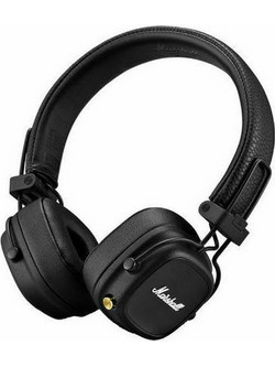 Marshall Major IV Ενσύρματα & Ασύρματα Bluetooth Ακουστικά On Ear Μαύρα