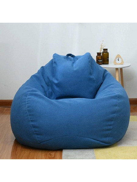 Κάλυμμα Καναπέ-Σακουλιά Lazy Sofa, Μέγεθος: Large (Ρουά Μπλε) (OEM)