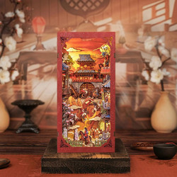 Cutebee The Legend of Mulan 3D Book Nook DIY 298 Κομμάτια 23cm