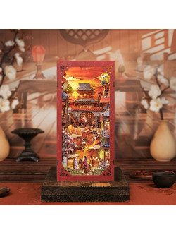Cutebee The Legend of Mulan 3D Book Nook DIY 298 Κομμάτια 23cm