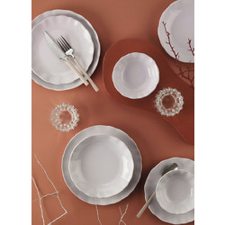 Hermia Dinner Set Σετ Πιάτα Light Lilac 24τμχ BER24Y2740634