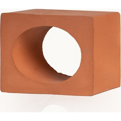 RAVENNA Κλωστρά Κεραμικά Calella Terracota Matt Rojo 17,5 x 14,5 x 6