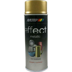 Motip Effect Metallic Σπρέι Βαφής Brilliant Silver Μεταλλιζέ 400ml