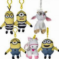 Εγώ ο Απαισιότατος - Minions Λούτρινο Μπρελόκ