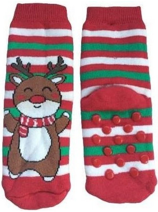 Παιδικές Χριστουγενιατικες κάλτσες Kids Christmas Socks N2 Πολύχρωμο