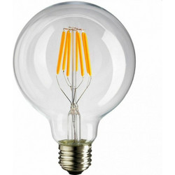 ΛΑΜΠΑ LED ΦΟΥΣΚΑ 6W/E27/2700K/220V RH-G125-6W-1