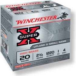 Winchester SuperX Φυσίγγια Συγκέντρωσης 20Cal 70mm 28gr 25τμχ