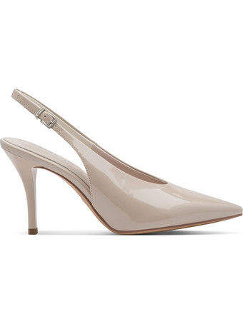 Tamaris Γόβες Slingback Λουστρίνι με Τακούνι Στιλέτο Μπεζ 1-29622-46-400