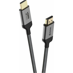 SWISSTEN Καλώδιο HDMI 2 μέτρα σε HDMI 4K 60Hz 8595217484634