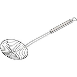 Kuchenprofi Parma Mesh Skimmer Κουτάλα Αράχνη Ρηχή Ανοξείδωτη 36cm - Silver