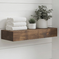 Ξύλινο Διακοσμητικό Ράφι Raf271 792Evl2924 (13x60x11 cm)
